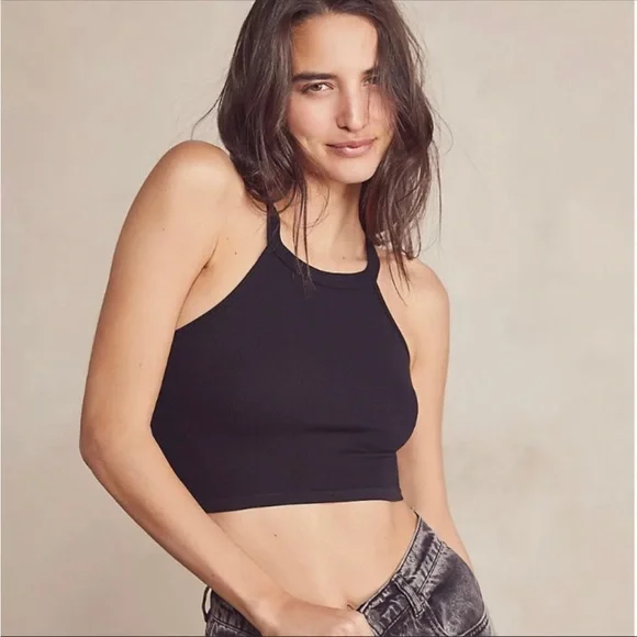 NWT free people Bella seamless rib tank - Picture 4 of 6